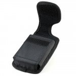 Wholesale Samsung Galaxy Note 2 Extendable Vertical Vinyl Belt Pouch (Black)